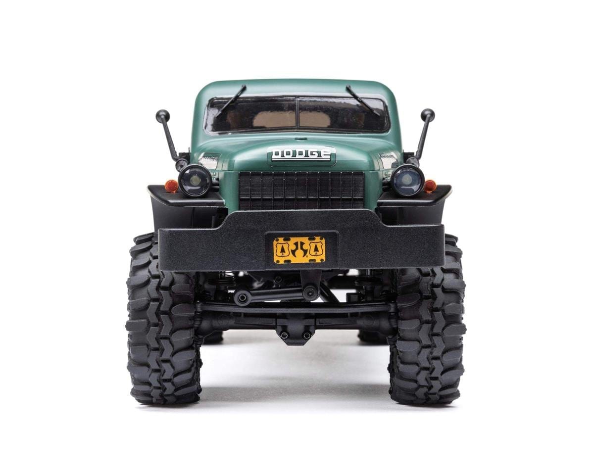 Axial AXI00007T2 SCX24 40's 4 Door Dodge Power Wagon Rock Crawler RTR Green - Hobbytech Toys