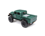 Axial AXI00007T2 SCX24 40's 4 Door Dodge Power Wagon Rock Crawler RTR Green - Hobbytech Toys