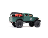 Axial AXI00007T2 SCX24 40's 4 Door Dodge Power Wagon Rock Crawler RTR Green - Hobbytech Toys