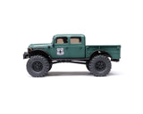 Axial AXI00007T2 SCX24 40's 4 Door Dodge Power Wagon Rock Crawler RTR Green - Hobbytech Toys