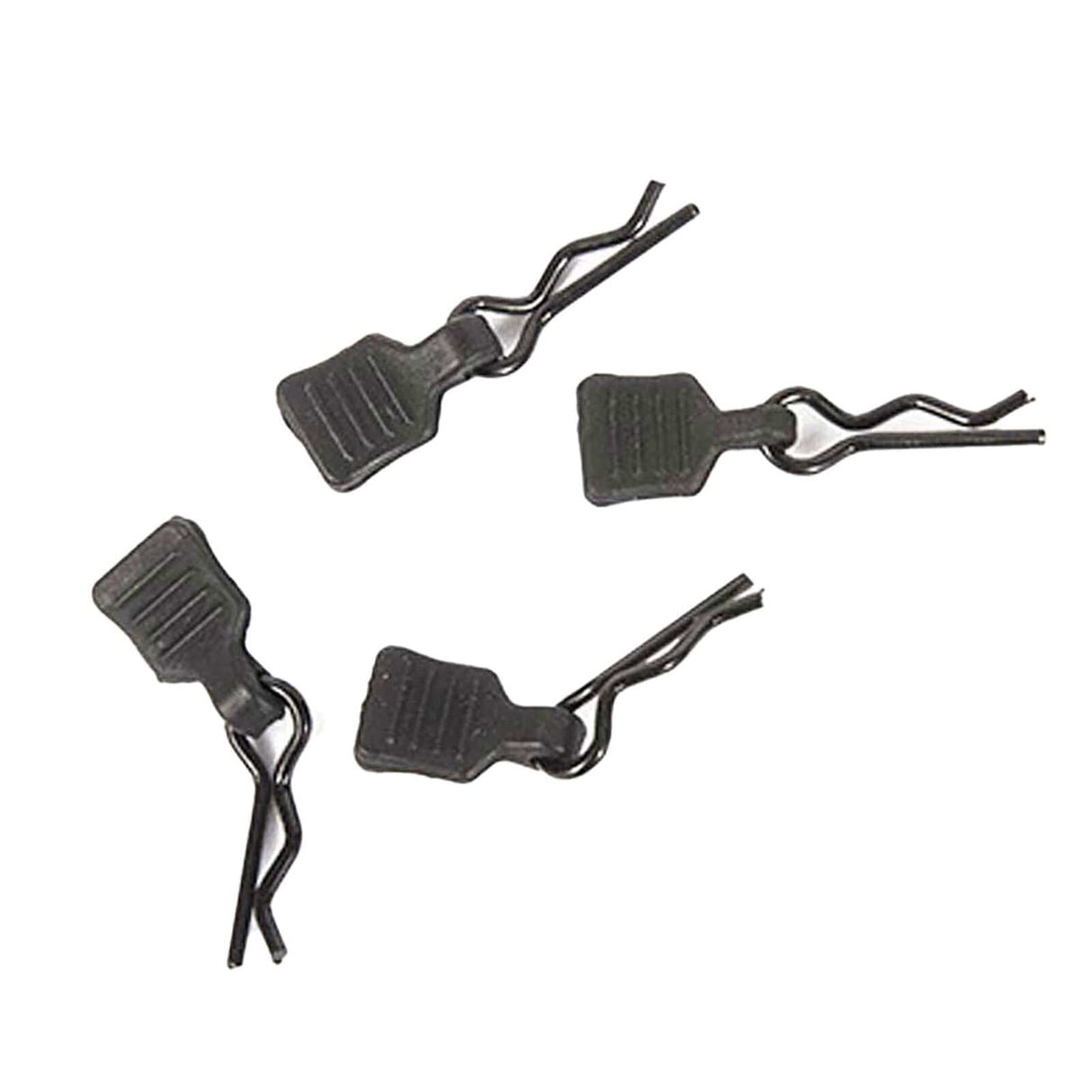 Axial AXA1059 6mm Black Body Clips 4pcs AXIC1059