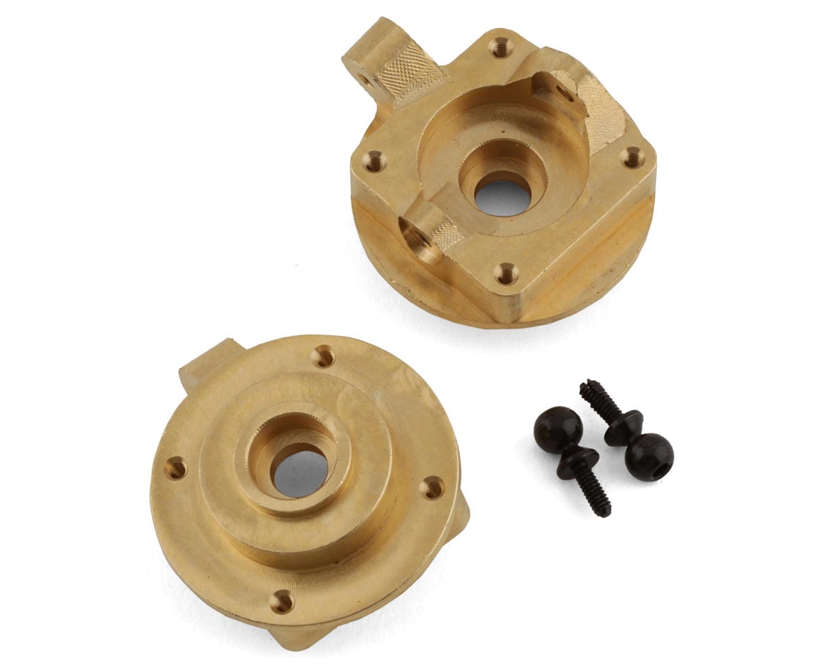 Axial Brass 12.5g Left and Right Knuckles, SCX24, AX24 - genuine Axial product AXI302003