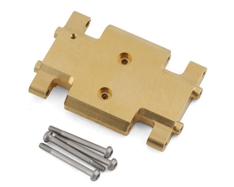 Axial Brass 19.5g Chassis Skid Plate, AX24 - genuine Axial product AXI301002