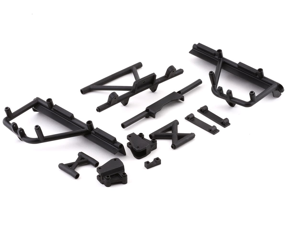 Axial Cage Supports, Battery Tray, Black, RBX10 - AXI231034
