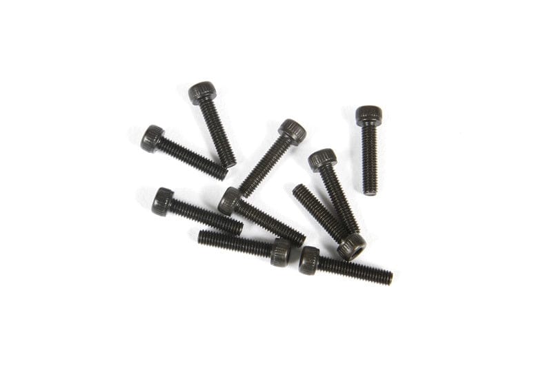 Axial M2.6x12mm Cap Head Screw Black 10pcs AXIC3399 AX31398