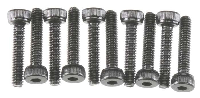 Axial Cap Head Screw, M2x10mm, Black Oxide, 10 Pieces, AXA015