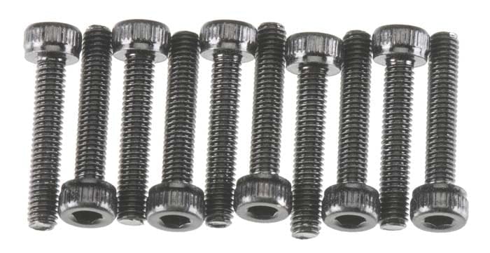 Axial AXA087 M3x16mm Cap Head Screws Black Oxide (10)