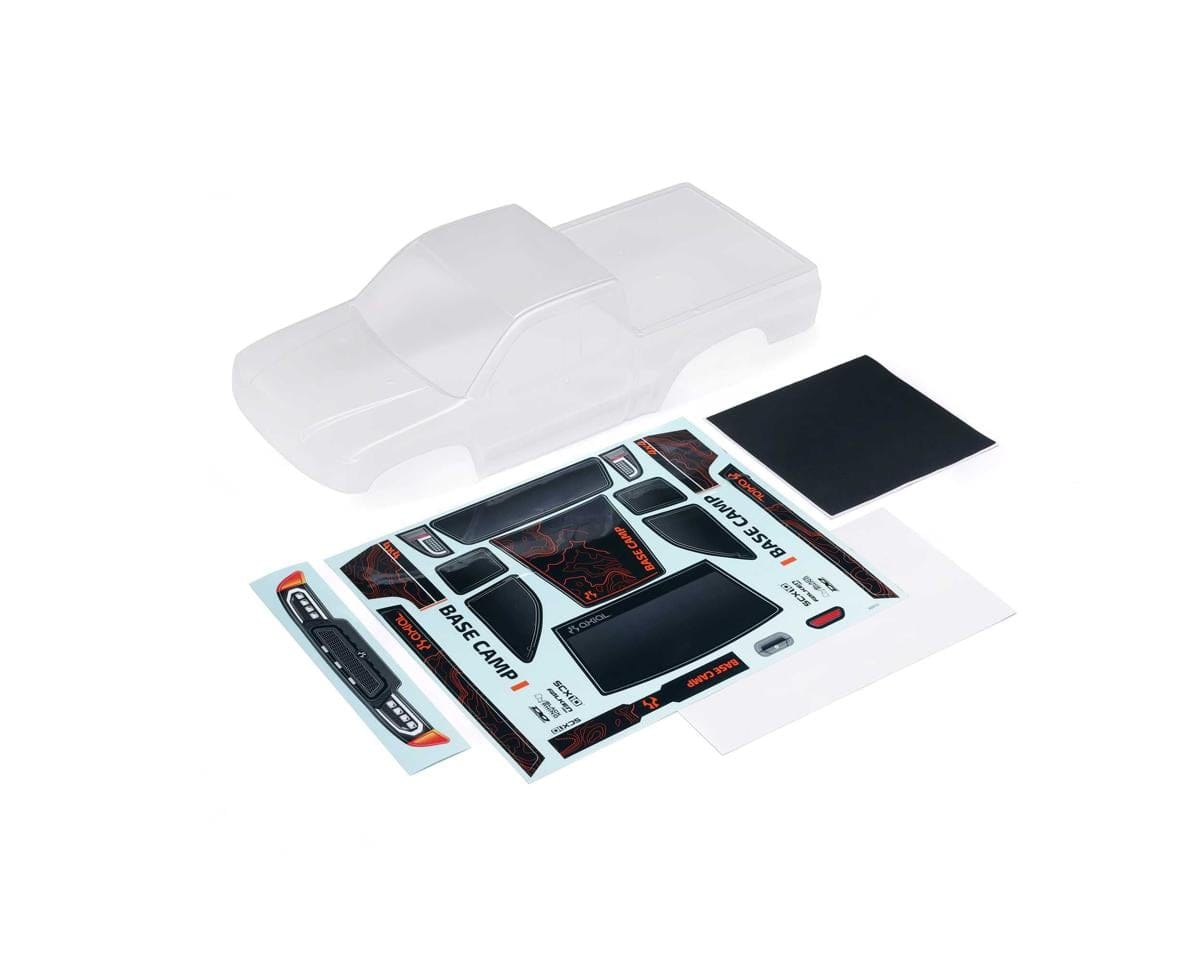 Axial Clear Body, SCX10 III Base Camp - genuine Axial product AXI-2066