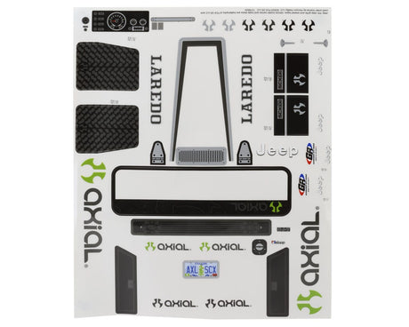 Axial Clear Body Set, SCX10 III CJ-7 V2