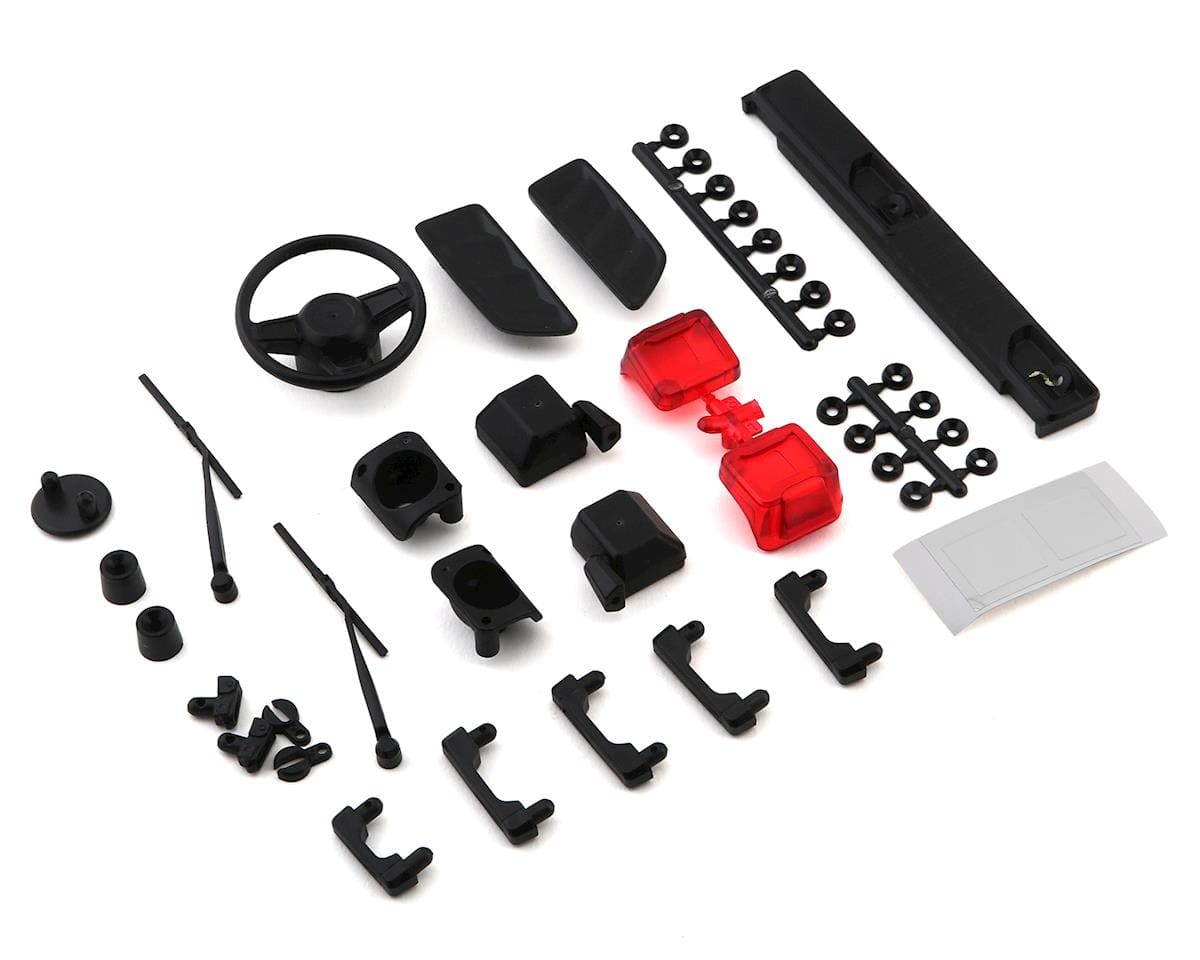Axial Exterior Body Detail Parts, Jeep JLU, SCX10 III - AXI230022