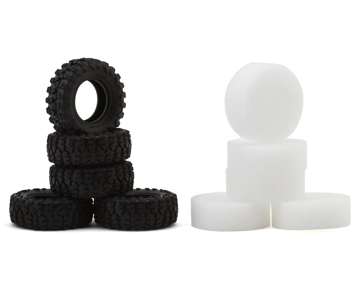 Axial Geolandar XMT Tyres and Foam, 5pcs, SCX30 - genuine Axial product AXI-3315