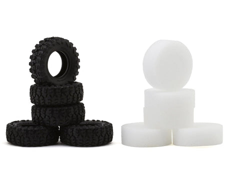 Axial Geolandar XMT Tyres and Foam, 5pcs, SCX30 - genuine Axial product AXI-3315