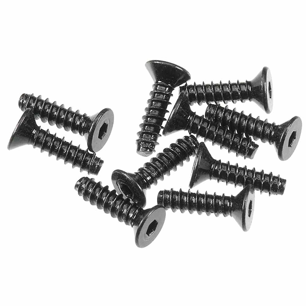 Axial M2.6 x 10mm Hex Socket Tapping Flat Head Screws 10 Pack - AXIC0004