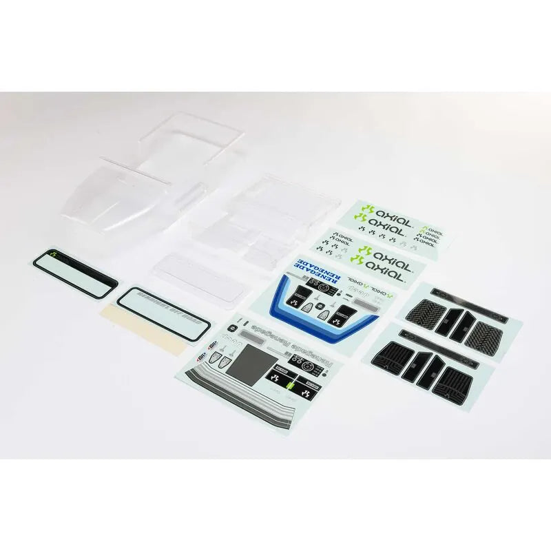Axial Jeep CJ-7 Clear Body Set, SCX10 III