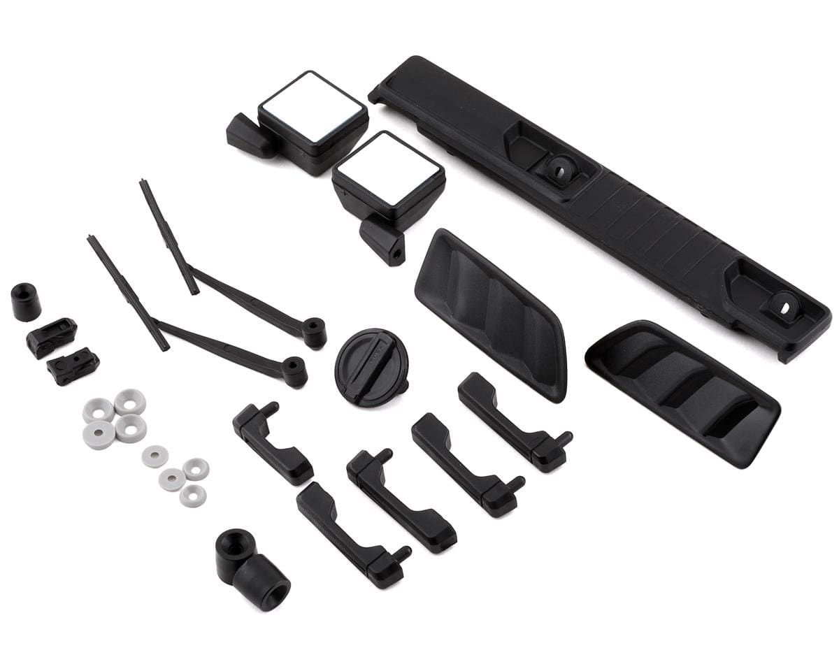 Axial Jeep JLU Exterior Detail Parts, SCX6 - AXI250004