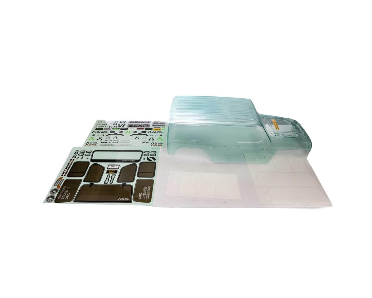 Axial Jeep JLU Wrangler Body, Clear, SCX6 - genuine Axial product AXI250000