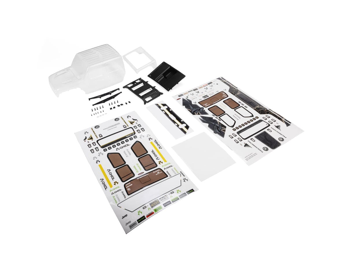 Axial Jeep JT Gladiator Clear Body Set AXI-4315