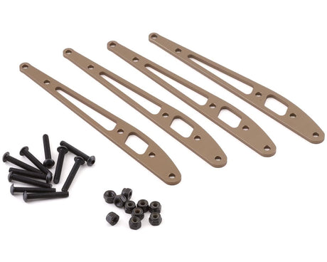 Axial Lower Link Plate Rear, 4pcs, RBX10 - AXI334000