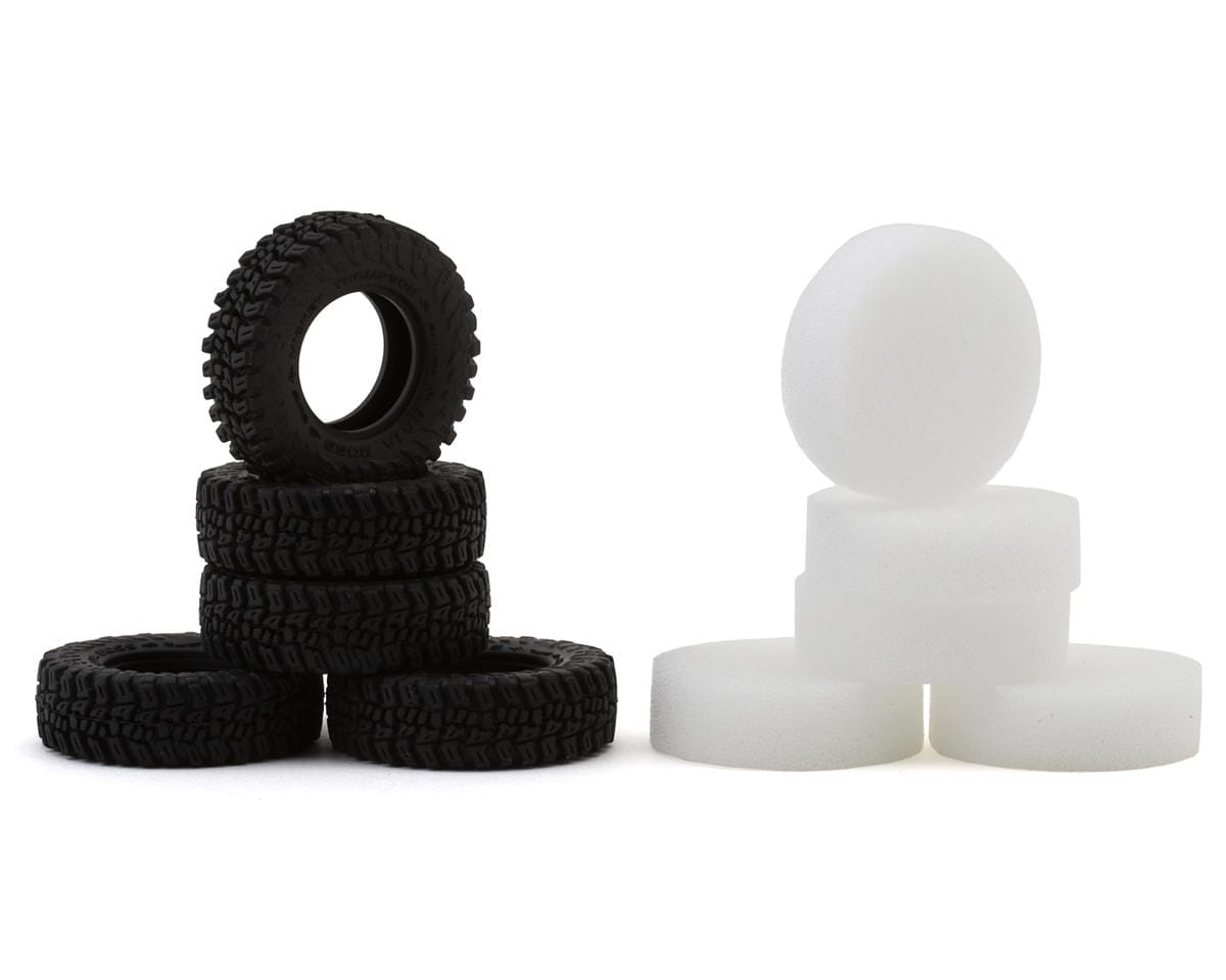 Axial M/T Baja Boss Tyres and Foam , 5pcs, SCX30 - genuine Axial product AXI-3302
