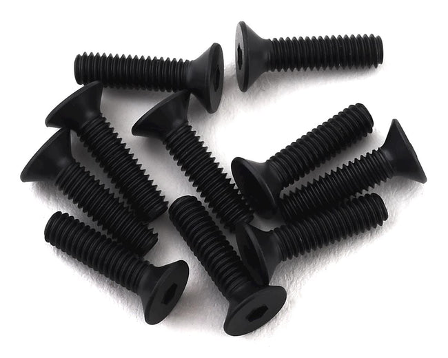 Axial M2.5 x 10mm Flat Head Screw, 10pcs