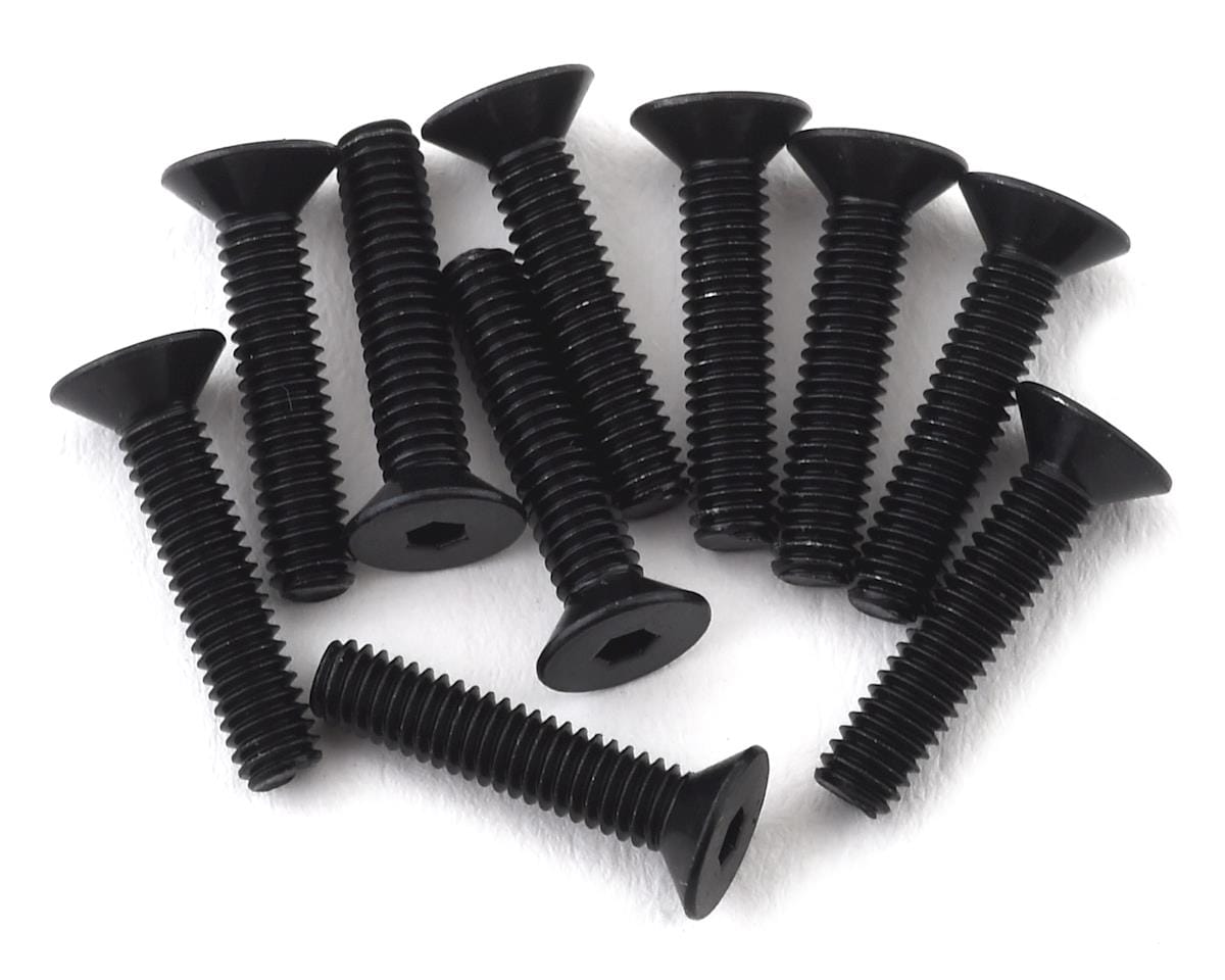 Axial M2.5 x 12mm Flat Head Screws (10) AXI235169