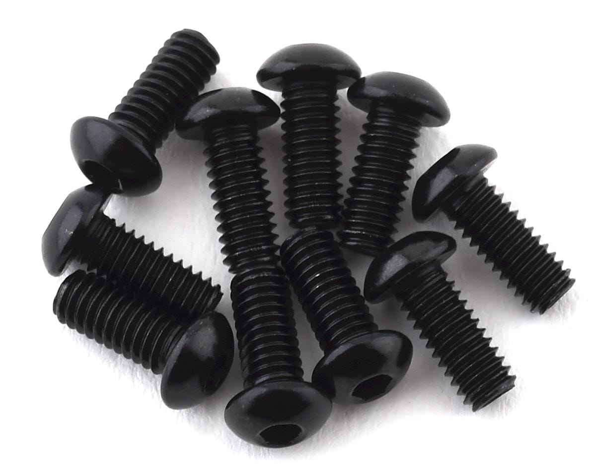 Axial M2.5x6mm Button Head Screw 10pcs AXI235097