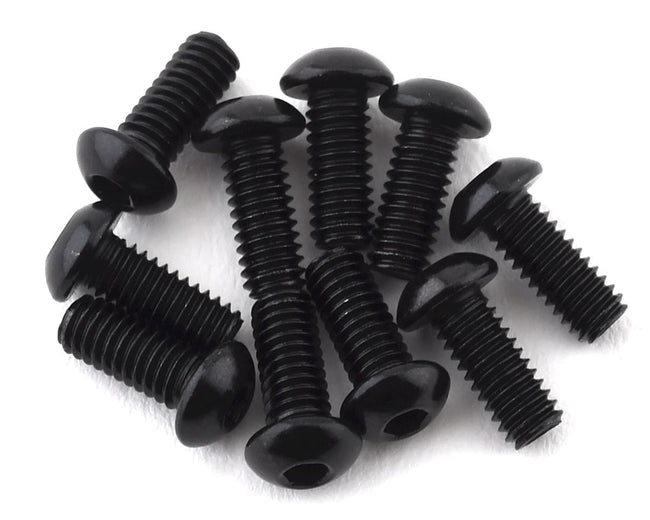 Axial M2.5 x 6mm, Button Head Screw, 10pcs