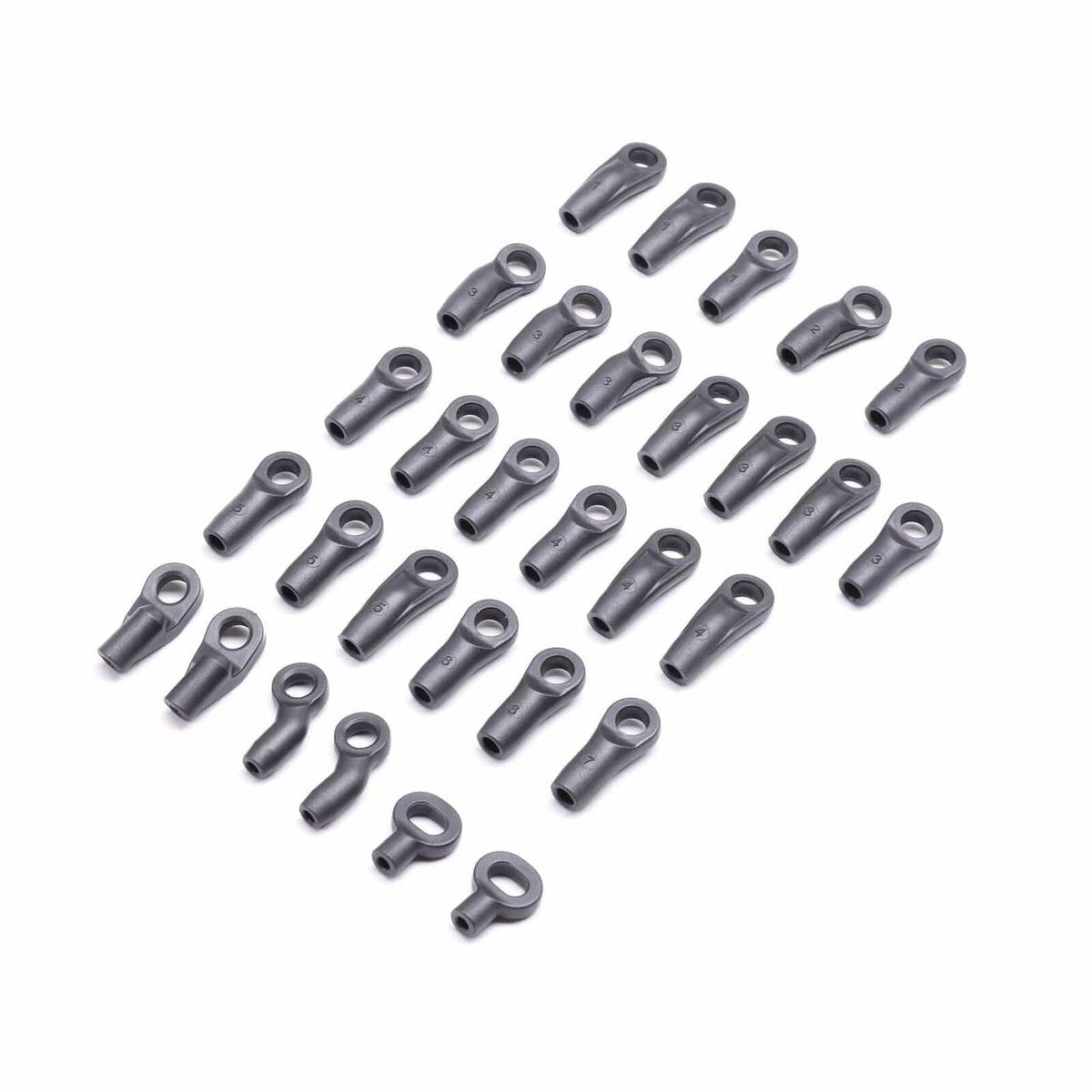 Axial M4 HD Rod Ends 20pcs Capra 1.9 SCX10 III AXI-2065