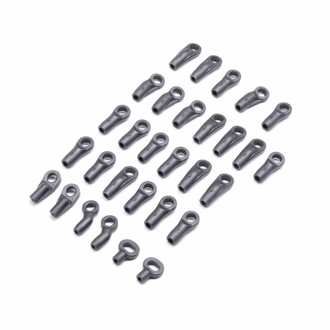 Axial M4 HD Rod Ends, 20pcs, Capra 1.9 UTB