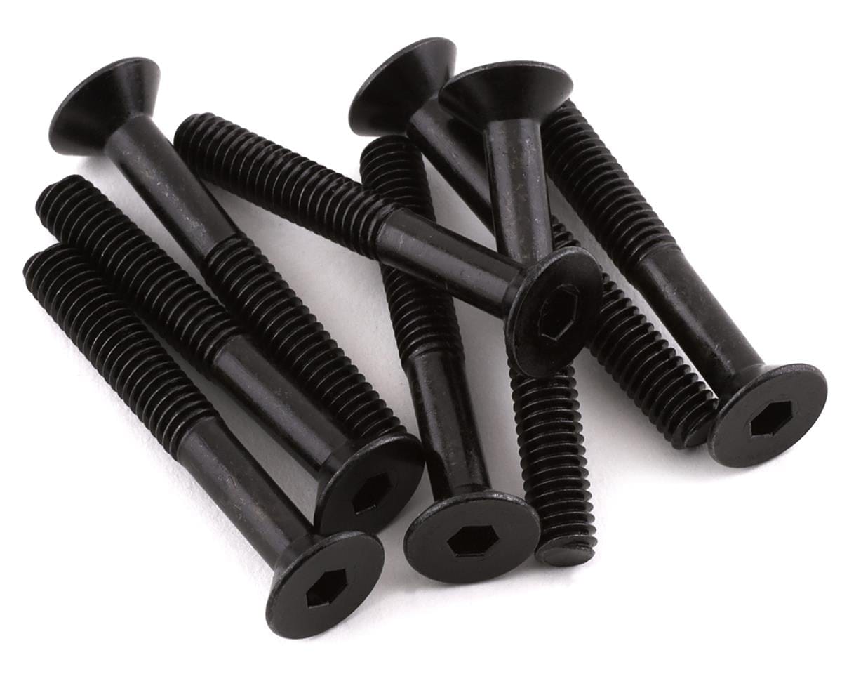 Axial M4x 30mm Flat Head Screw, 8pcs - genuine Axial product AXI235192
