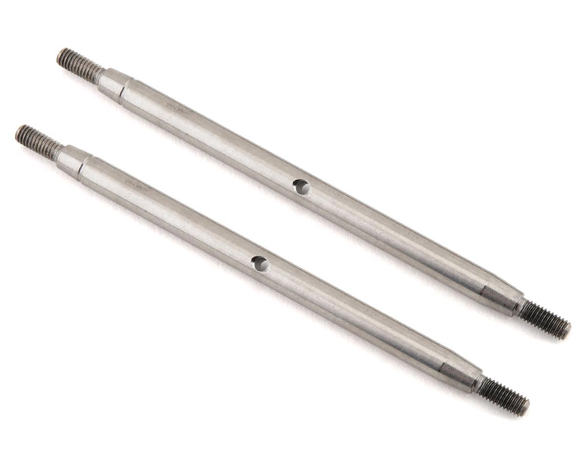 Axial M6 x 117mm Stainless Steel Link, 2pcs, SCX10 III - AXI234015