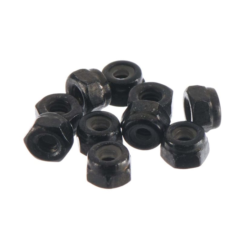 Axial 2mm Nylon Locking Nut Black 10pcs AXIC1147 AX31147