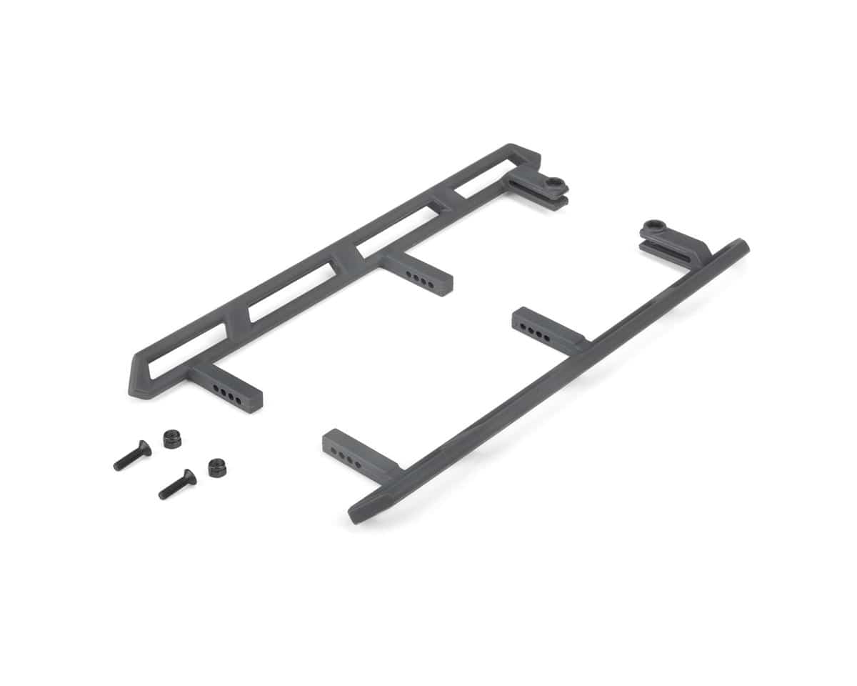 Axial Rock Sliders, Gray, Jeep JT, SCX10 III MB - AXI-4689