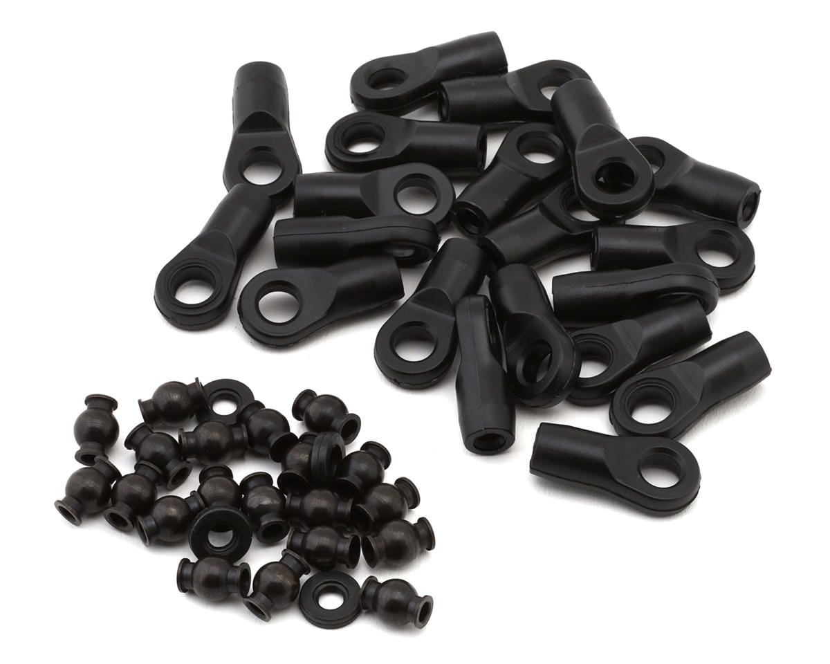 Axial Rod Ends Set, 20pcs, AXP8 - genuine Axial product AXI-2211