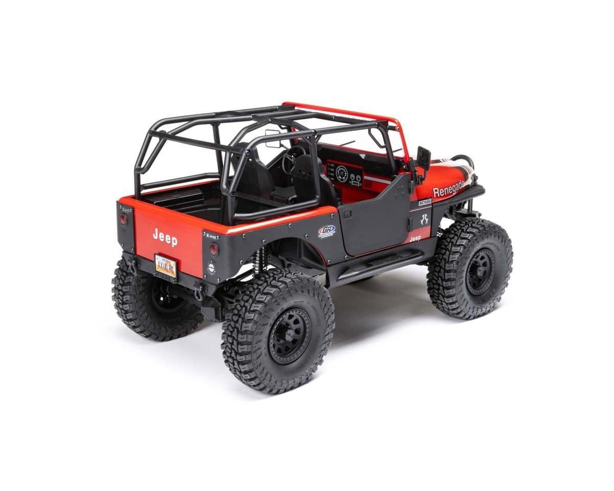 Axial SCX10 III Jeep CJ - 7 4WD Rock Crawler RTR, Red - Hobbytech Toys