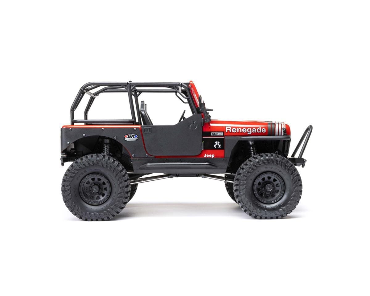 Axial SCX10 III Jeep CJ - 7 4WD Rock Crawler RTR, Red - Hobbytech Toys