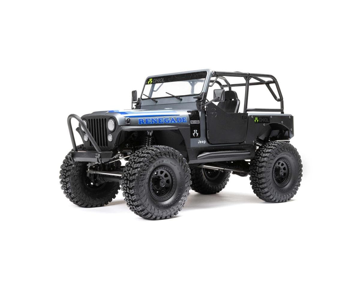 Axial SCX10 III Jeep CJ - 7 4WD Rock Crawler RTR, Silver - Hobbytech Toys