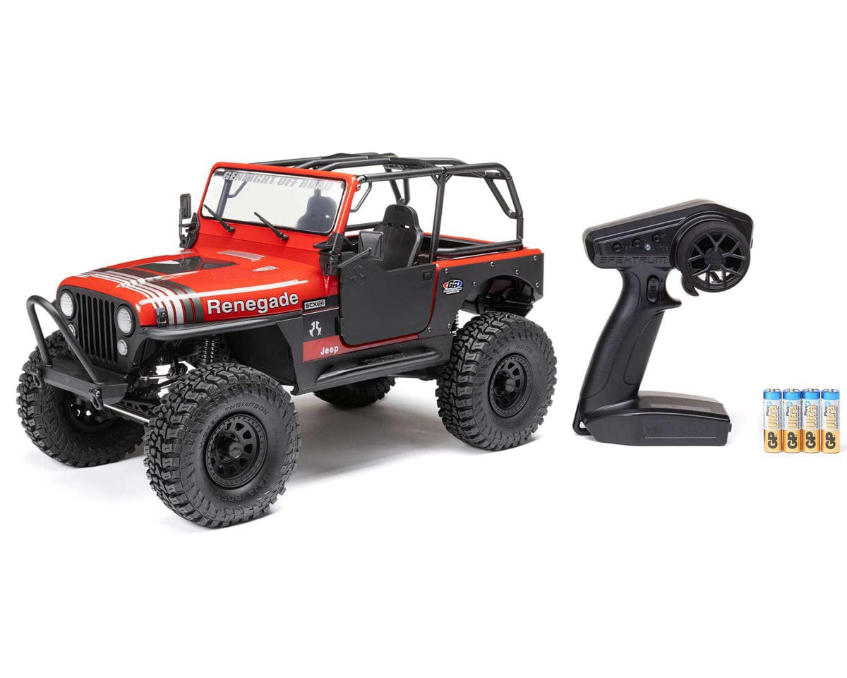 Axial SCX10 III Jeep CJ-7 Rock Crawler Version 2 RTR - Red