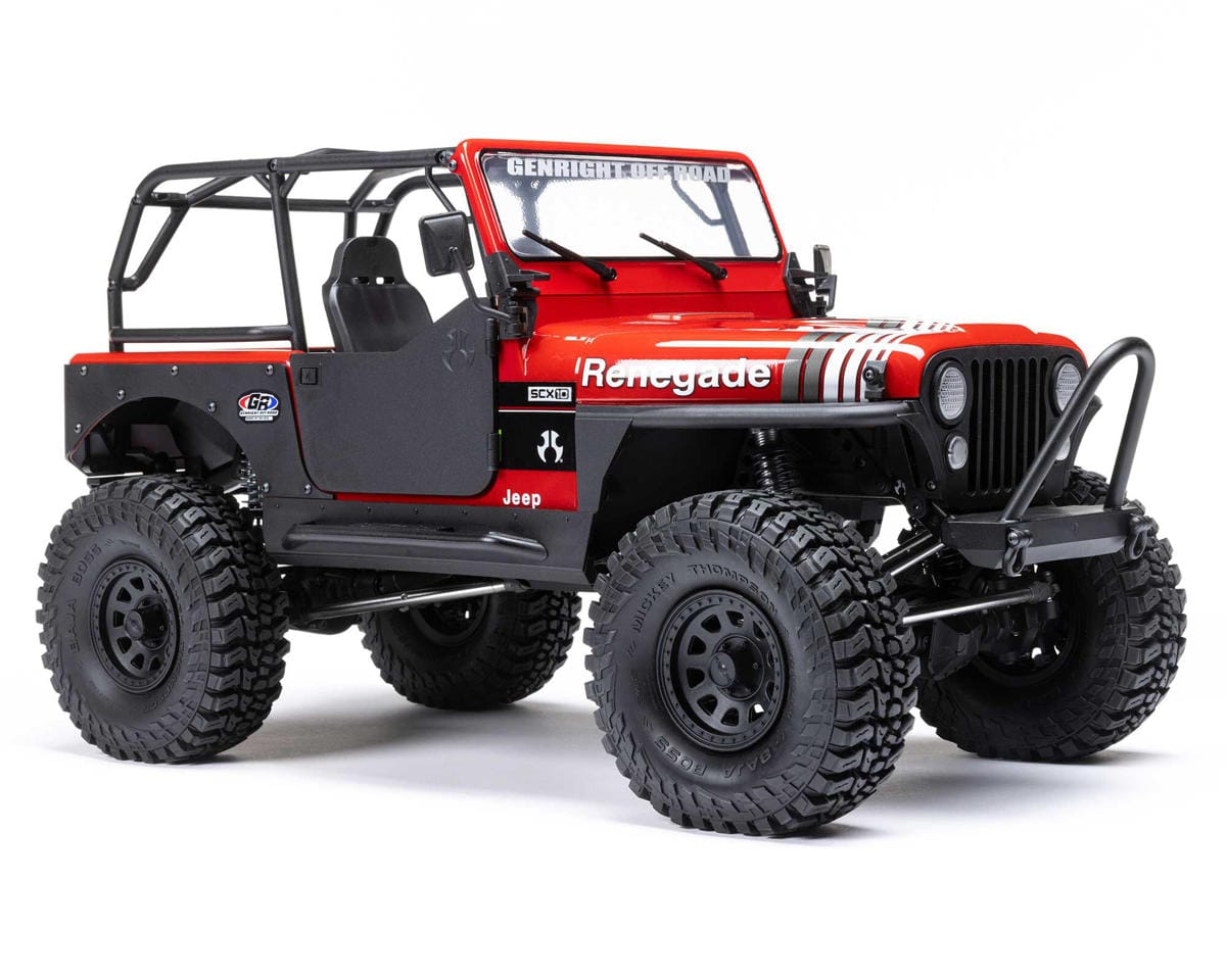 Axial SCX10 III Jeep CJ-7 Rock Crawler Version 2 RTR - Red