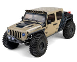 Axial SCX10 III Motobilt Waypoint Jeep JT Gladiator 1/10 4X4 Rock Crawler RTR, Tan
