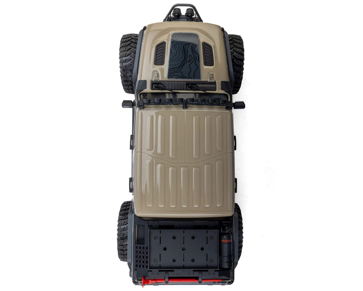 Axial SCX10 III Motobilt Waypoint Jeep JT Gladiator 1/10 4X4 Rock Crawler RTR, Tan