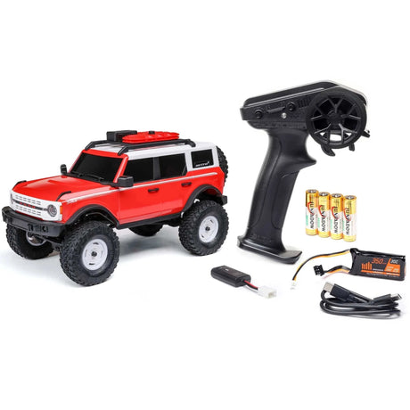 Axial SCX24 2021 Ford Bronco 1/24 Crawler RTR, Red [AXI00006V2T6] - Hobbytech Toys