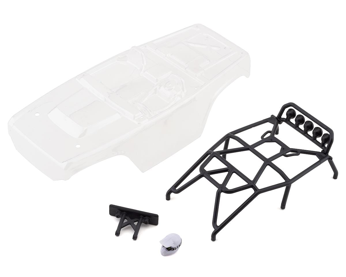 Axial SCX24 Deadbolt Body Set, Clear - AXI31599
