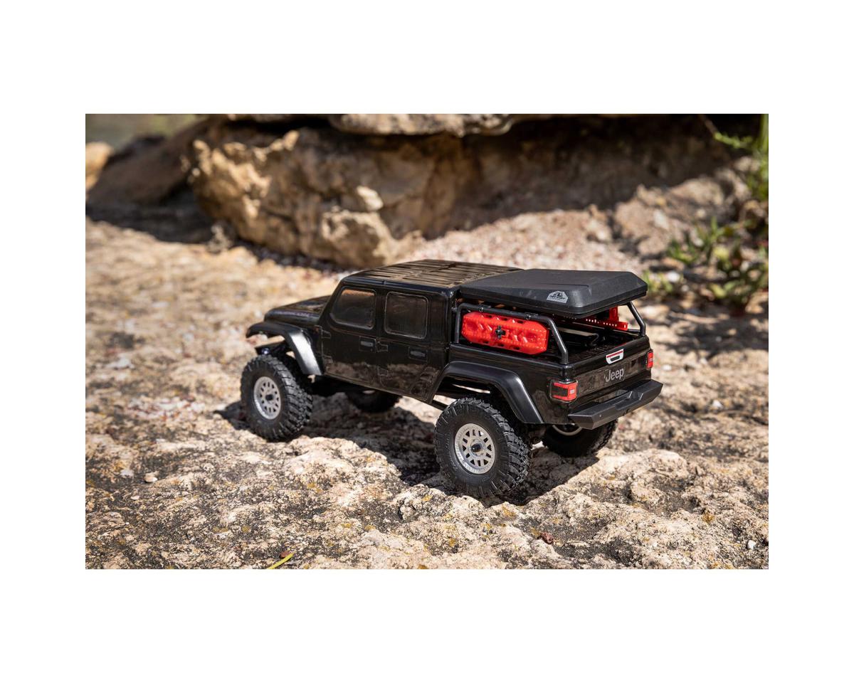 Axial SCX24 Jeep Gladiator 1/24 Crawler RTR, Black, AXI00005V2T5 - Hobbytech Toys