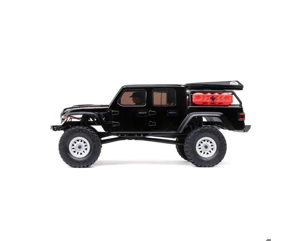 Axial SCX24 Jeep Gladiator 1/24 Crawler RTR, Black, AXI00005V2T5 - Hobbytech Toys