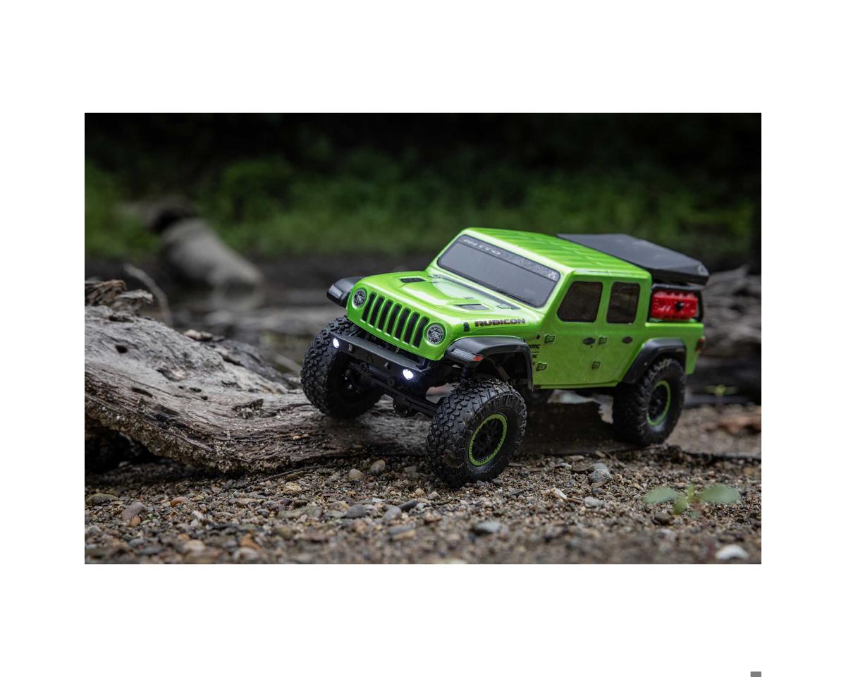 Axial SCX24 Jeep Gladiator 1/24 RC Crawler RTR, Green, AXI00005V2T3 - Hobbytech Toys