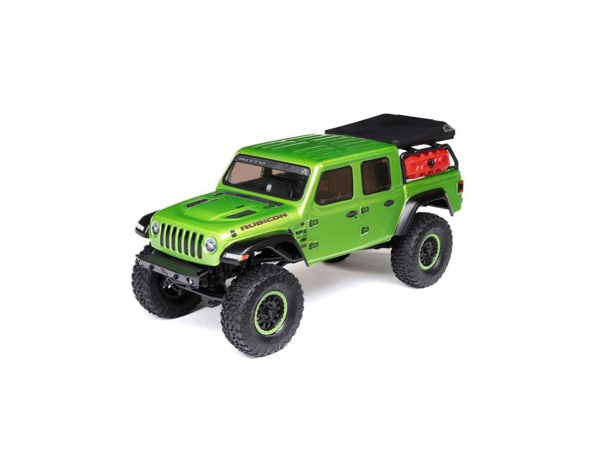 Axial SCX24 Jeep Gladiator 1/24 RC Crawler RTR, Green, AXI00005V2T3 - Hobbytech Toys