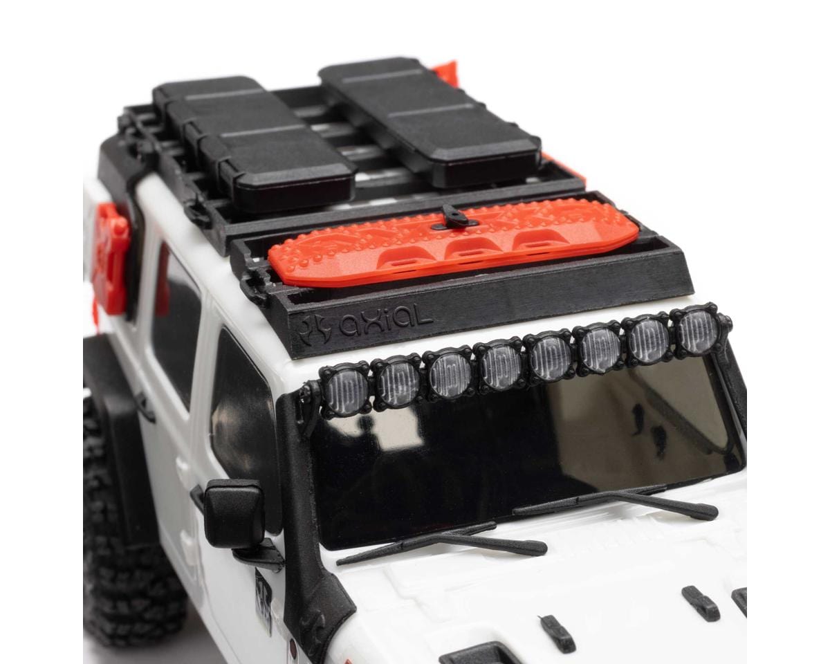 Axial SCX30 1/30 Jeep Wrangler JLU Mini RC Rock Crawler RTR - White [2261T2]