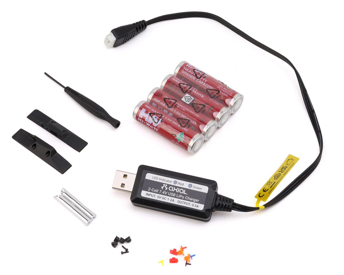 Axial SCX30 Chevrolet K10 1/30 RTR Rock Crawler Black [2260T2]