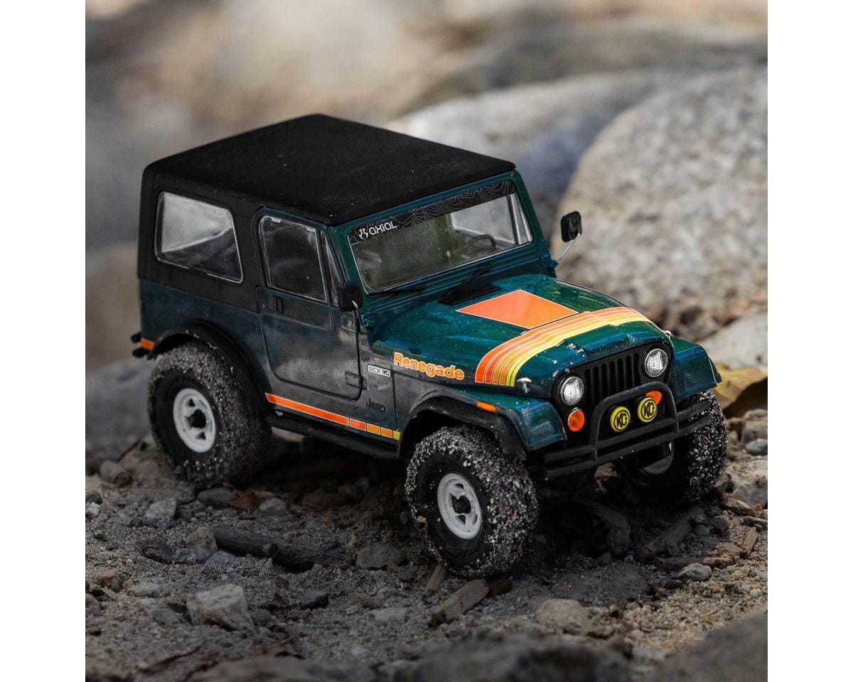 Axial SCX30 Jeep CJ-7 Renegade 1/30 Brushed Rock Crawler RTR Green